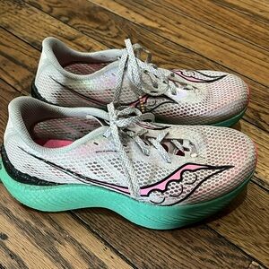 Saucony Endorphin Pro 3! Used about 50 miles!